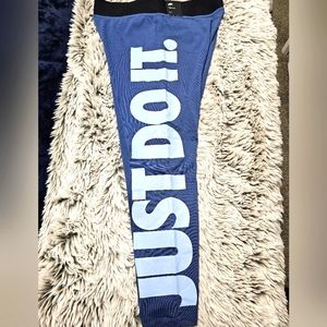 Brand New Nike 'Just do it' high-waisted Leggings, XL